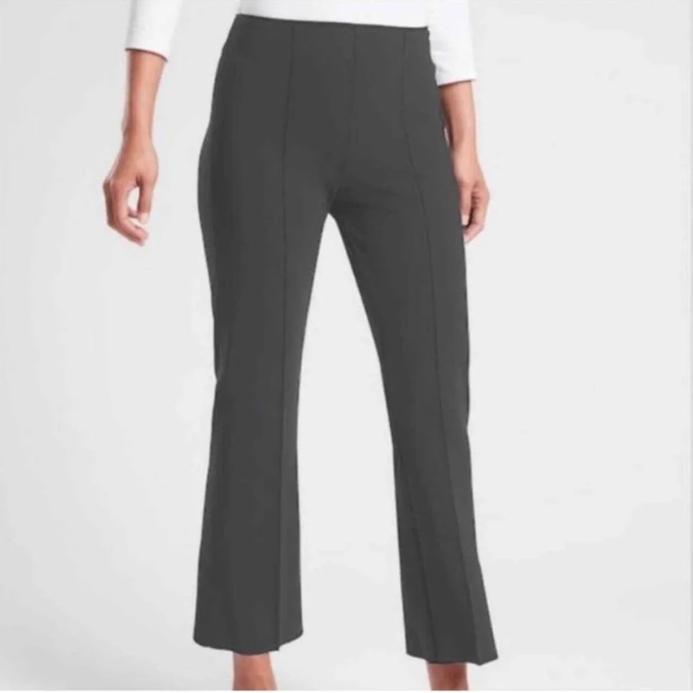 Athleta Mercurial Crop Pant Gray L NWT